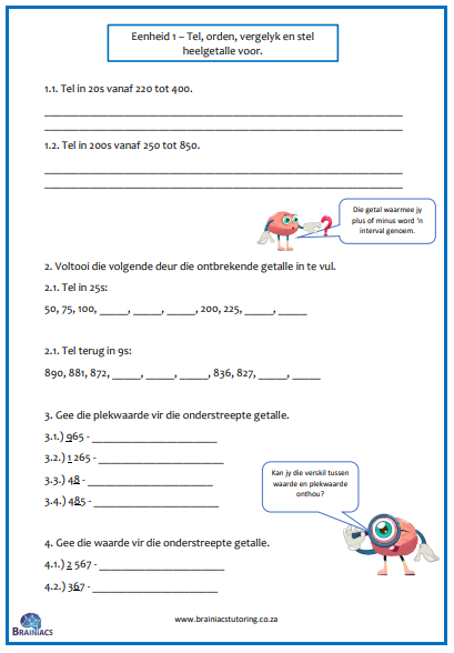 wiskunde graad 4 meting clipart