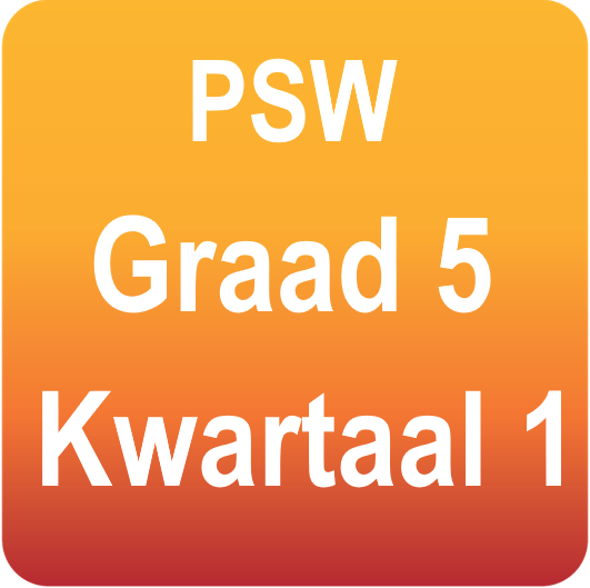 PSW - Graad 5 - Kwartaal 1