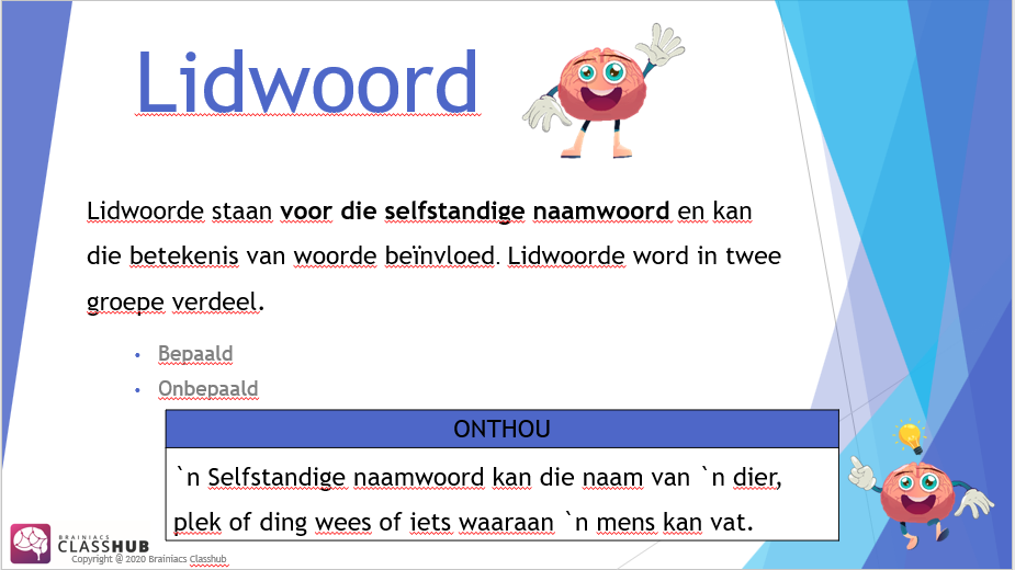 Lidwoorde en telwoorde - Image 2