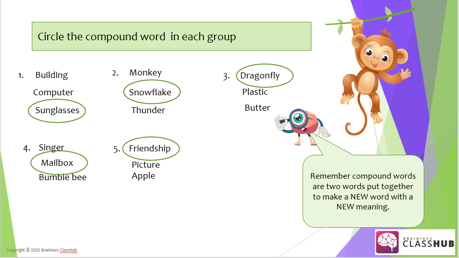 Compound words - PowerPoint - Image 5