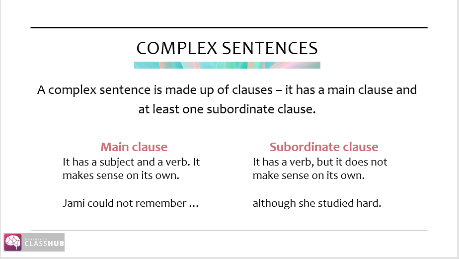 Simple and complex sentences - Image 4