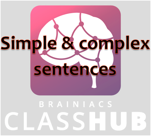 Simple and complex sentences