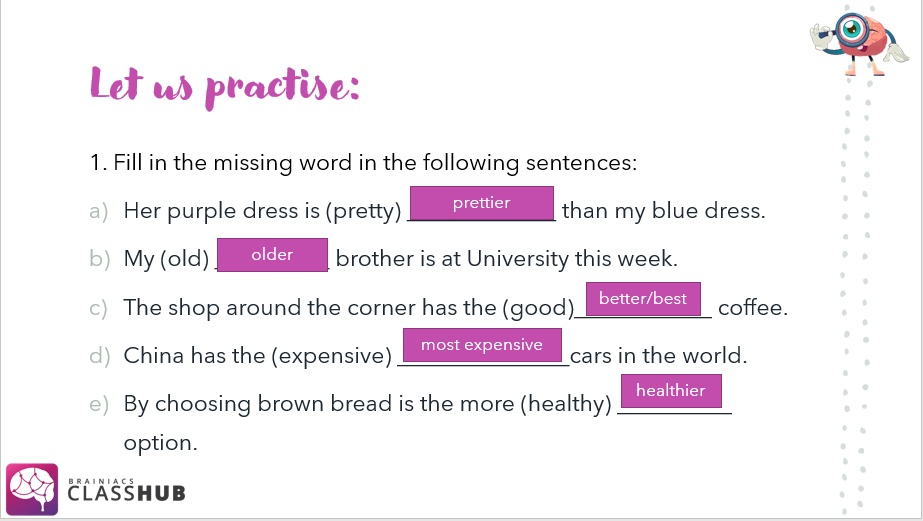 Degrees of comparison - Image 4