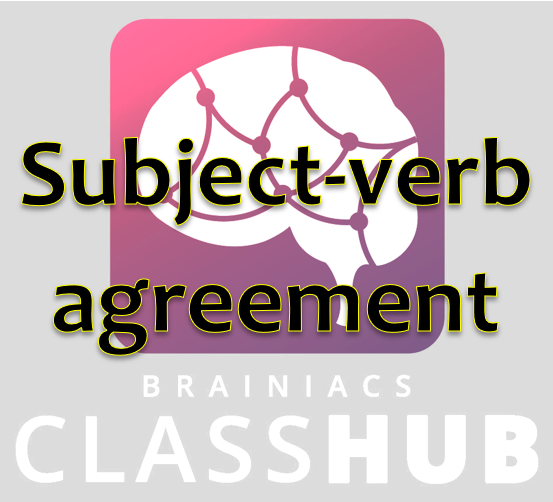 Subject-verb agreement
