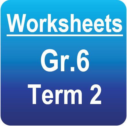 NST worksheets - Gr.6 - Term 2