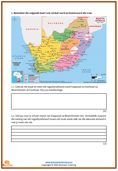 Gr.6 Geografie eksamen - Kwartaal 2 - Image 4