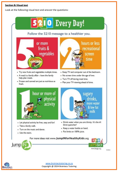 Gr.6 English Home Language Examination - Term 4 - Image 4