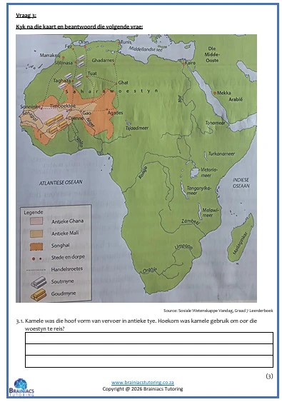 Gr.7 Geskiedenis toets - Kwartaal 1 - Image 3