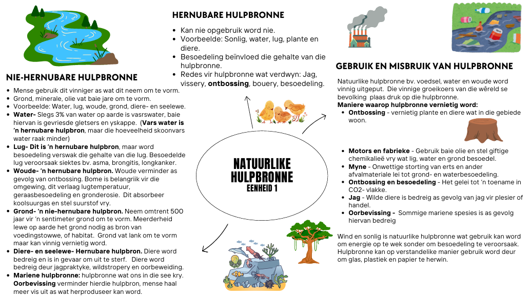 Geografie Mindmaps - Gr.7 Kwartaal 4 - Image 2