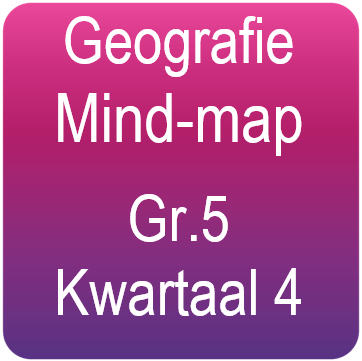 Geografie Mindmaps - Gr.5 Kwartaal 4